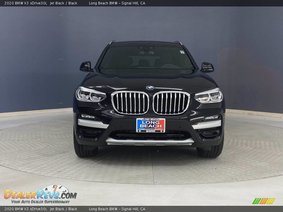 2020 BMW X3 sDrive30i Jet Black / Black Photo #2