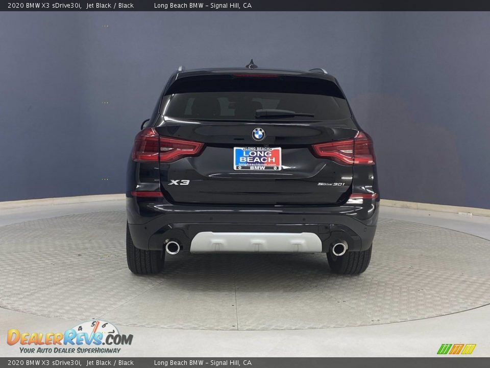 2020 BMW X3 sDrive30i Jet Black / Black Photo #4