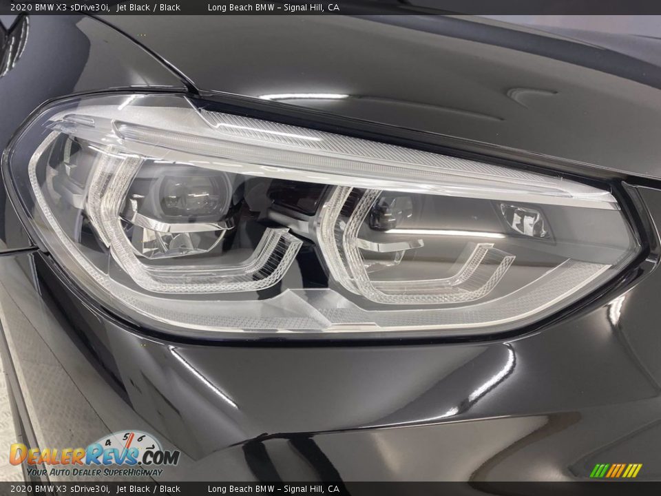 2020 BMW X3 sDrive30i Jet Black / Black Photo #7