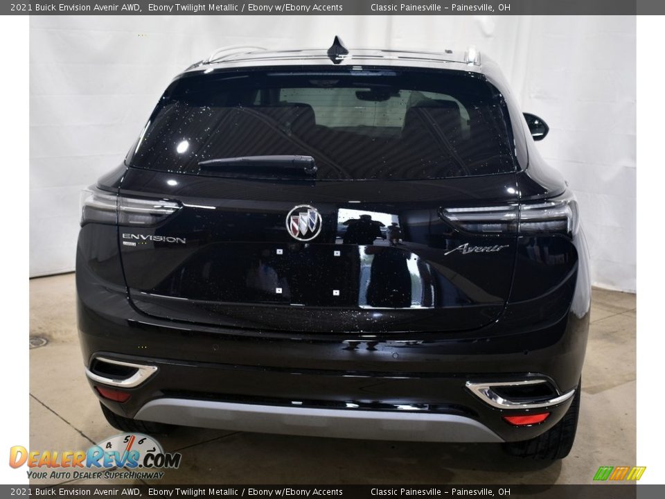 2021 Buick Envision Avenir AWD Ebony Twilight Metallic / Ebony w/Ebony Accents Photo #3