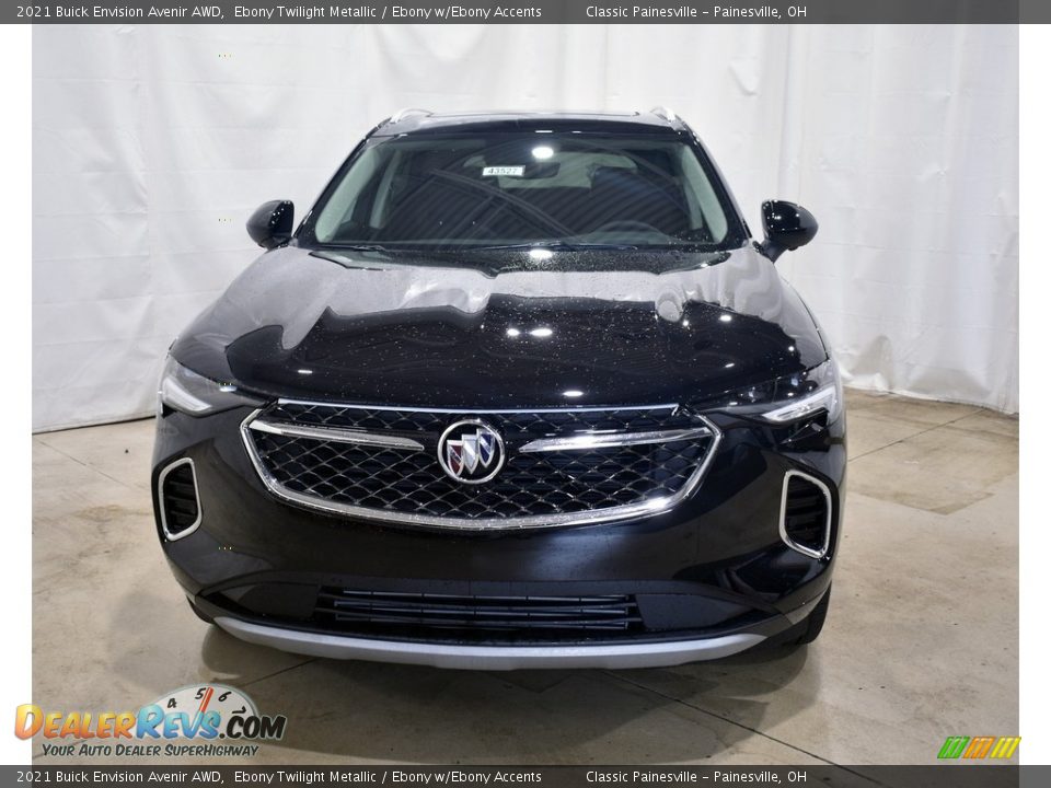 2021 Buick Envision Avenir AWD Ebony Twilight Metallic / Ebony w/Ebony Accents Photo #4