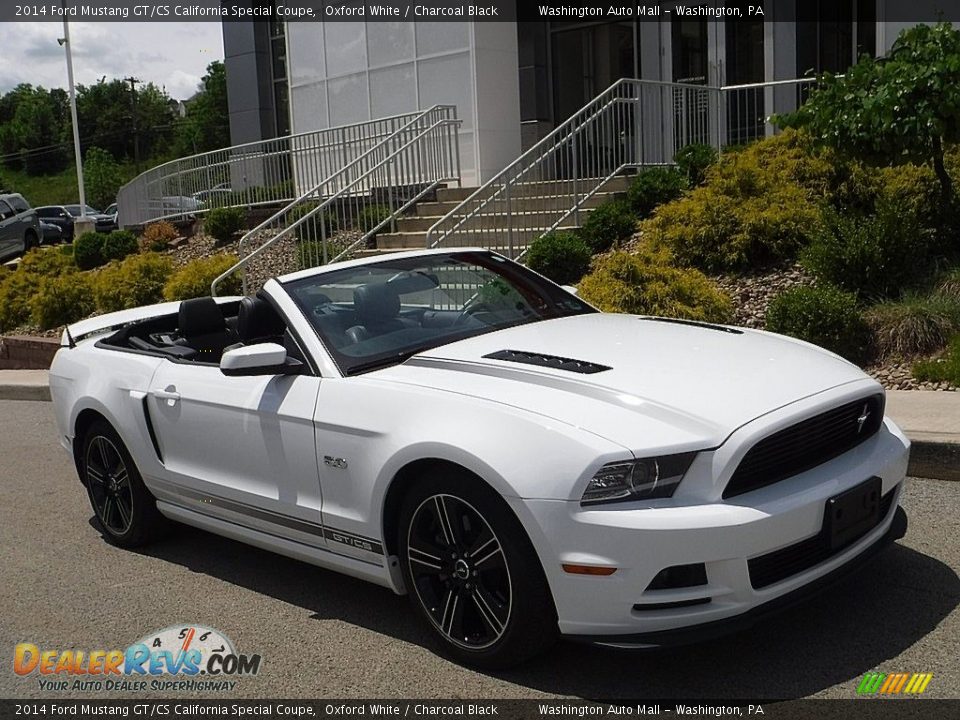 2014 Ford Mustang GT/CS California Special Coupe Oxford White / Charcoal Black Photo #1