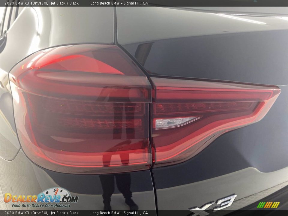 2020 BMW X3 sDrive30i Jet Black / Black Photo #9