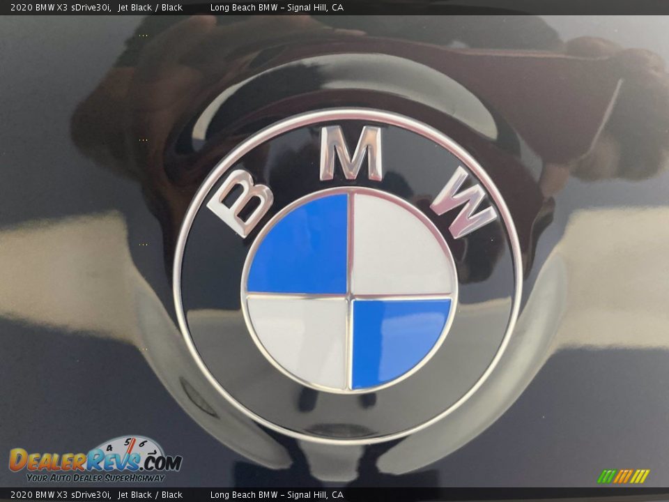 2020 BMW X3 sDrive30i Jet Black / Black Photo #10