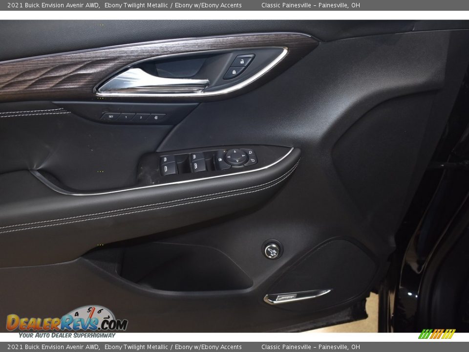2021 Buick Envision Avenir AWD Ebony Twilight Metallic / Ebony w/Ebony Accents Photo #9