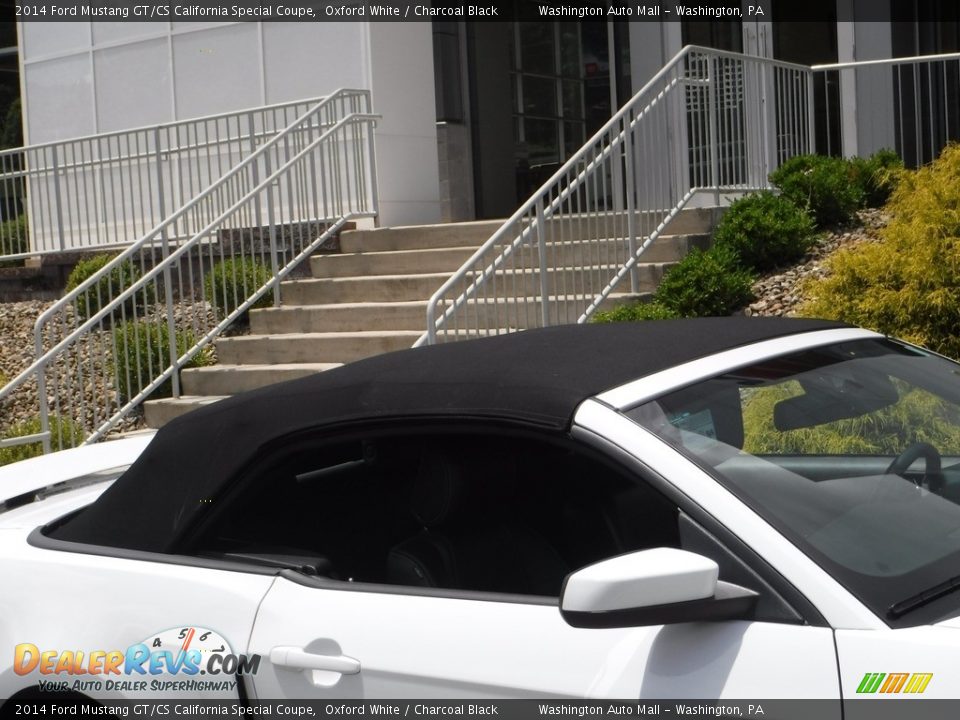 2014 Ford Mustang GT/CS California Special Coupe Oxford White / Charcoal Black Photo #6