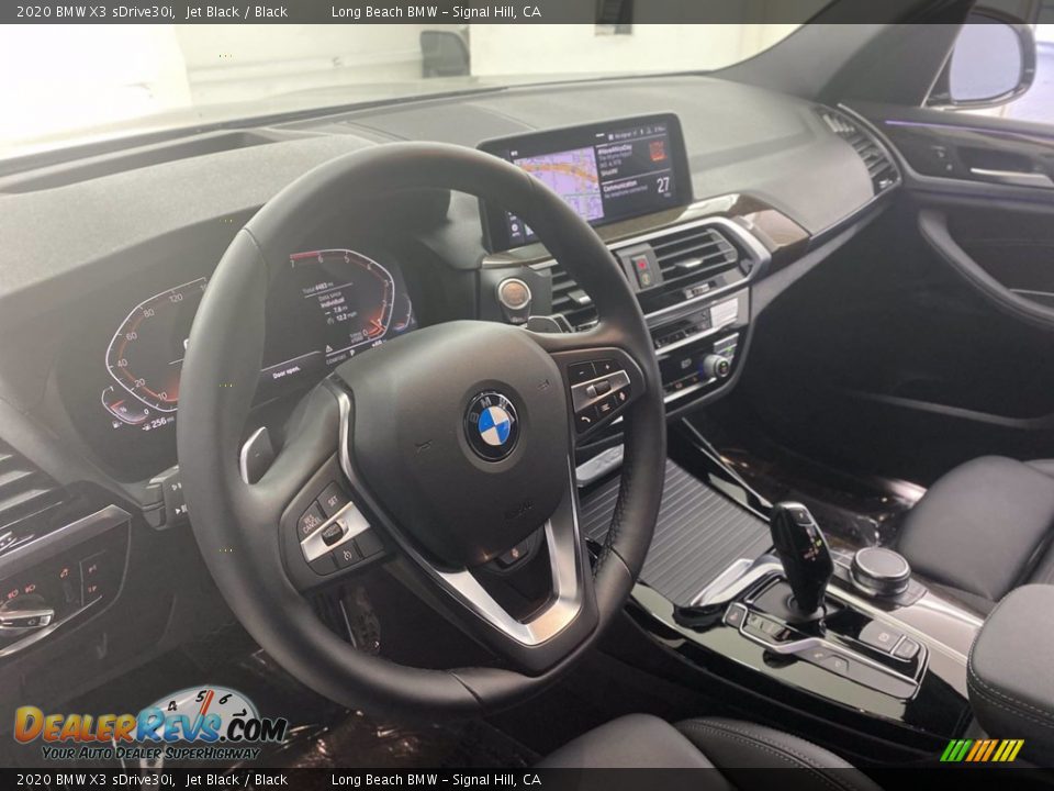 2020 BMW X3 sDrive30i Jet Black / Black Photo #16