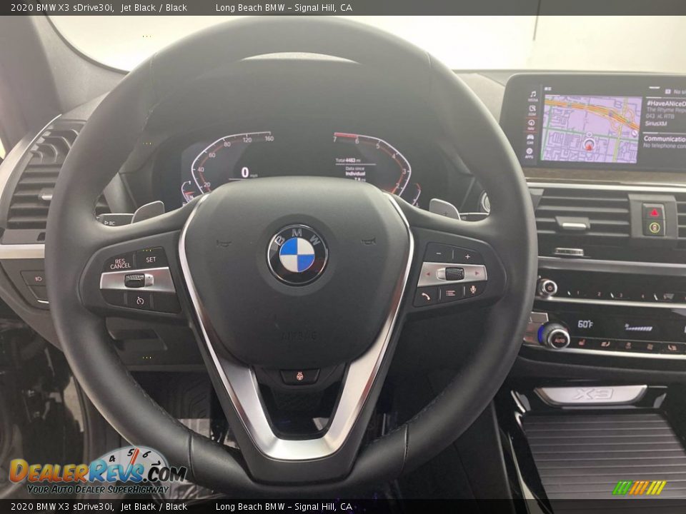 2020 BMW X3 sDrive30i Jet Black / Black Photo #18