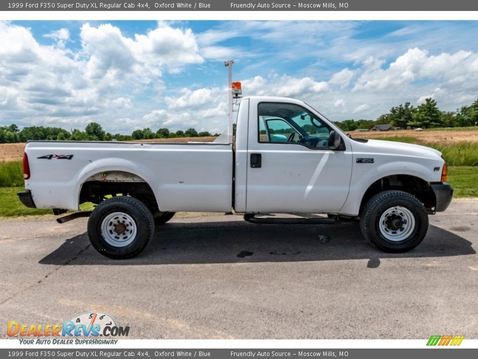 Oxford White 1999 Ford F350 Super Duty XL Regular Cab 4x4 Photo #3