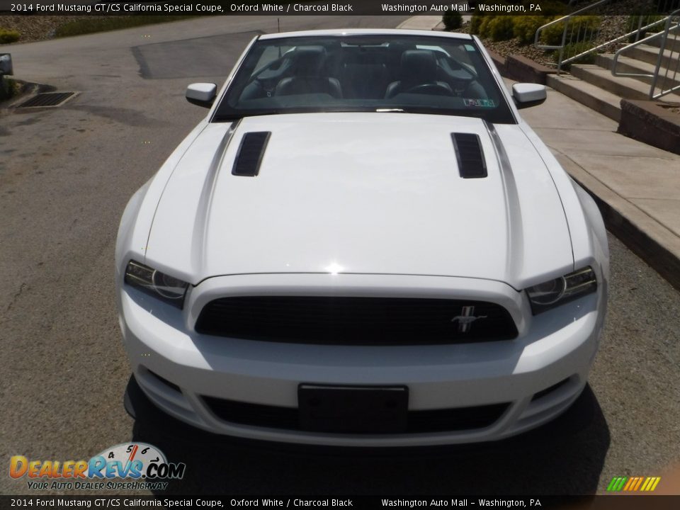 2014 Ford Mustang GT/CS California Special Coupe Oxford White / Charcoal Black Photo #17