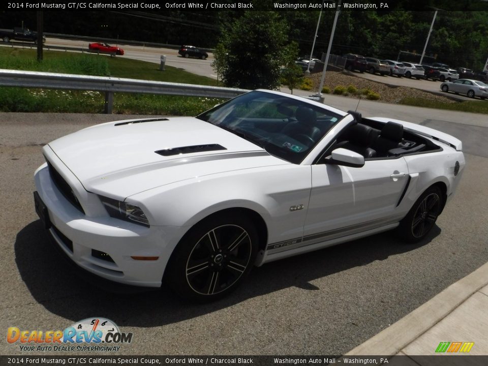 2014 Ford Mustang GT/CS California Special Coupe Oxford White / Charcoal Black Photo #19
