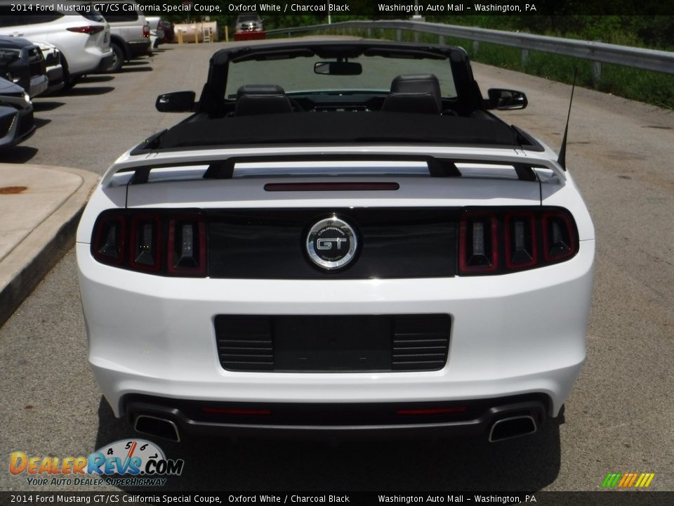 2014 Ford Mustang GT/CS California Special Coupe Oxford White / Charcoal Black Photo #21