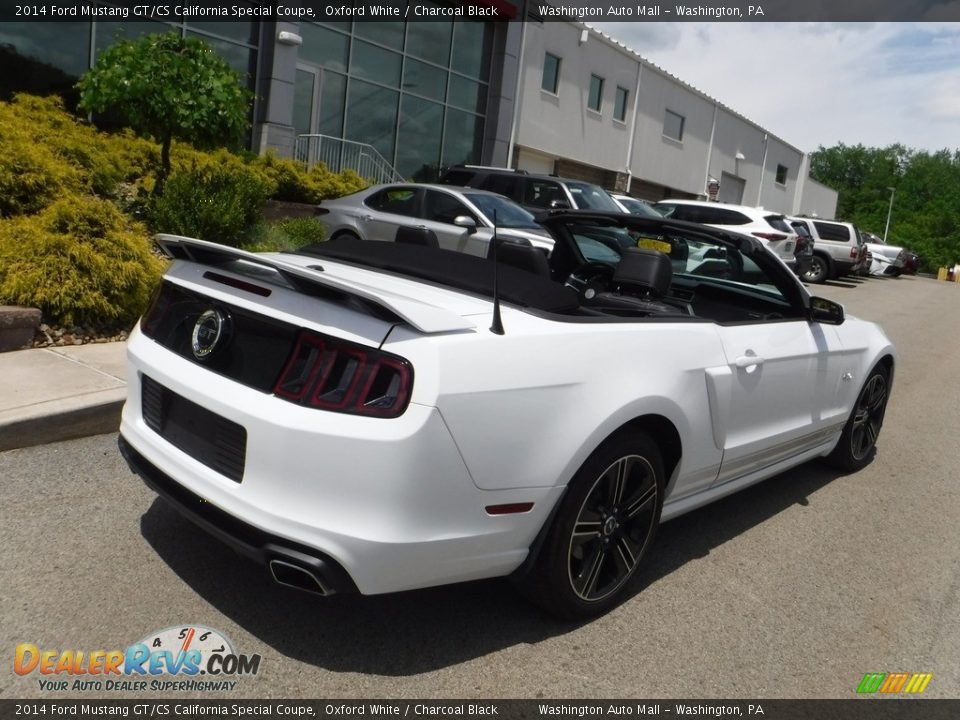 2014 Ford Mustang GT/CS California Special Coupe Oxford White / Charcoal Black Photo #23