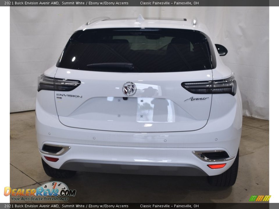 2021 Buick Envision Avenir AWD Summit White / Ebony w/Ebony Accents Photo #3