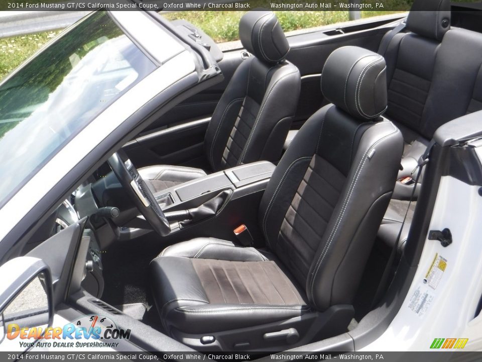 2014 Ford Mustang GT/CS California Special Coupe Oxford White / Charcoal Black Photo #26