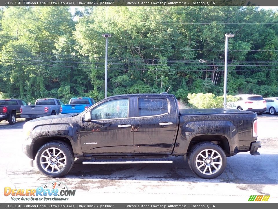 2019 GMC Canyon Denali Crew Cab 4WD Onyx Black / Jet Black Photo #5