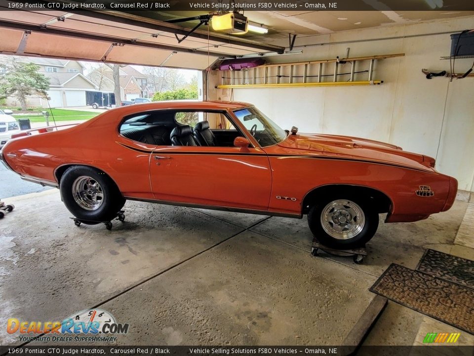 Carousel Red 1969 Pontiac GTO Judge Hardtop Photo #5