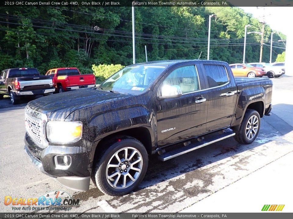 2019 GMC Canyon Denali Crew Cab 4WD Onyx Black / Jet Black Photo #6