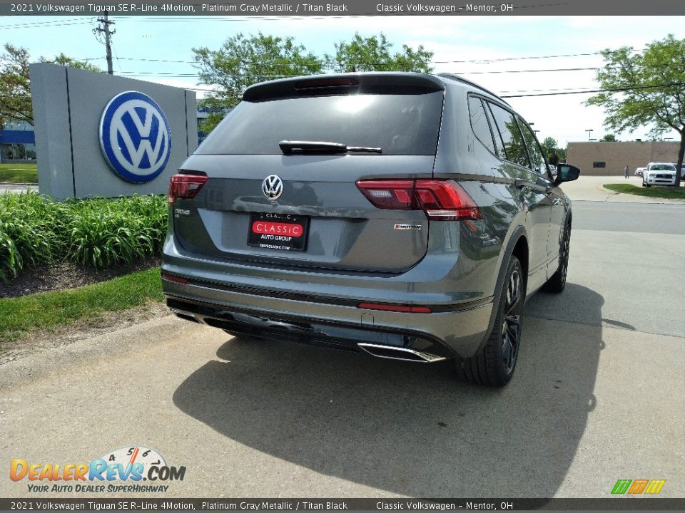 2021 Volkswagen Tiguan SE R-Line 4Motion Platinum Gray Metallic / Titan Black Photo #2