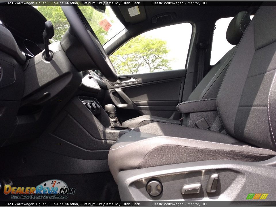 2021 Volkswagen Tiguan SE R-Line 4Motion Platinum Gray Metallic / Titan Black Photo #4