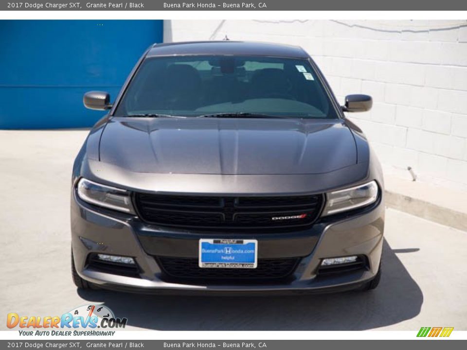 2017 Dodge Charger SXT Granite Pearl / Black Photo #7