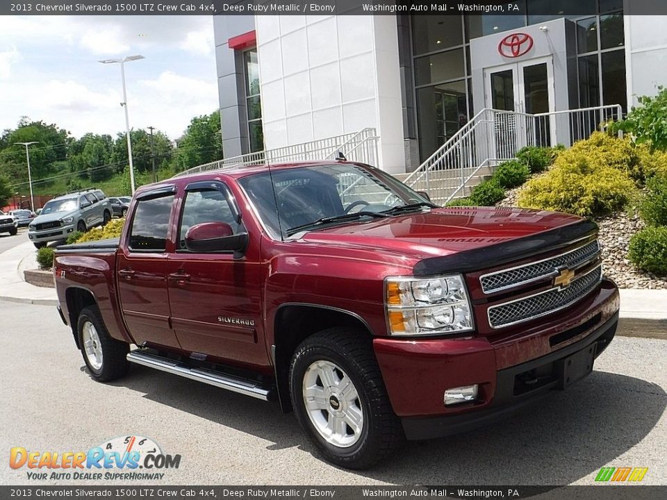 2013 Chevrolet Silverado 1500 LTZ Crew Cab 4x4 Deep Ruby Metallic / Ebony Photo #1