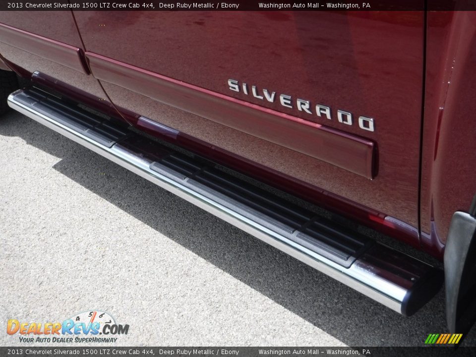 2013 Chevrolet Silverado 1500 LTZ Crew Cab 4x4 Deep Ruby Metallic / Ebony Photo #4