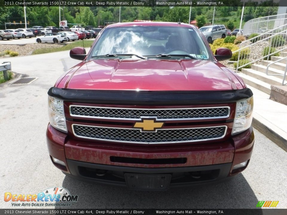 2013 Chevrolet Silverado 1500 LTZ Crew Cab 4x4 Deep Ruby Metallic / Ebony Photo #7