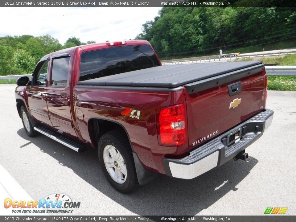 2013 Chevrolet Silverado 1500 LTZ Crew Cab 4x4 Deep Ruby Metallic / Ebony Photo #9