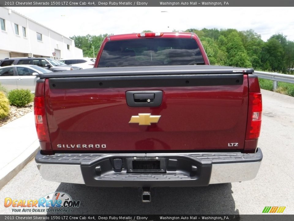 2013 Chevrolet Silverado 1500 LTZ Crew Cab 4x4 Deep Ruby Metallic / Ebony Photo #10