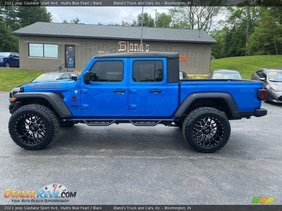 2021 Jeep Gladiator Sport 4x4 Hydro Blue Pearl / Black Photo #1