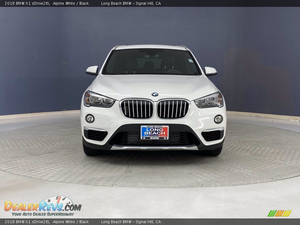 2018 BMW X1 sDrive28i Alpine White / Black Photo #2