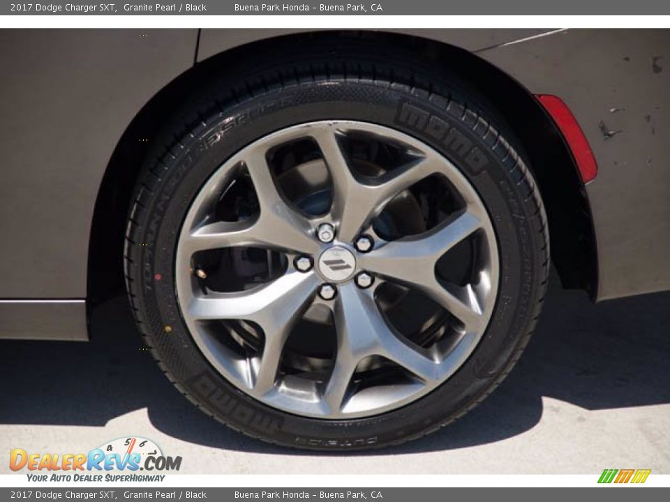 2017 Dodge Charger SXT Granite Pearl / Black Photo #34