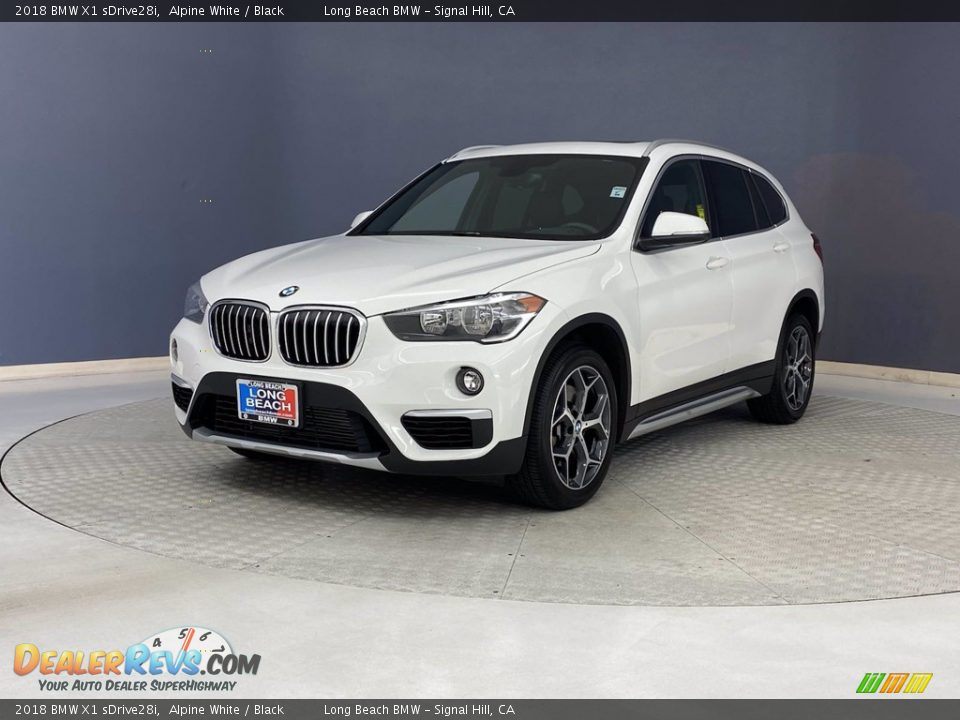 2018 BMW X1 sDrive28i Alpine White / Black Photo #3