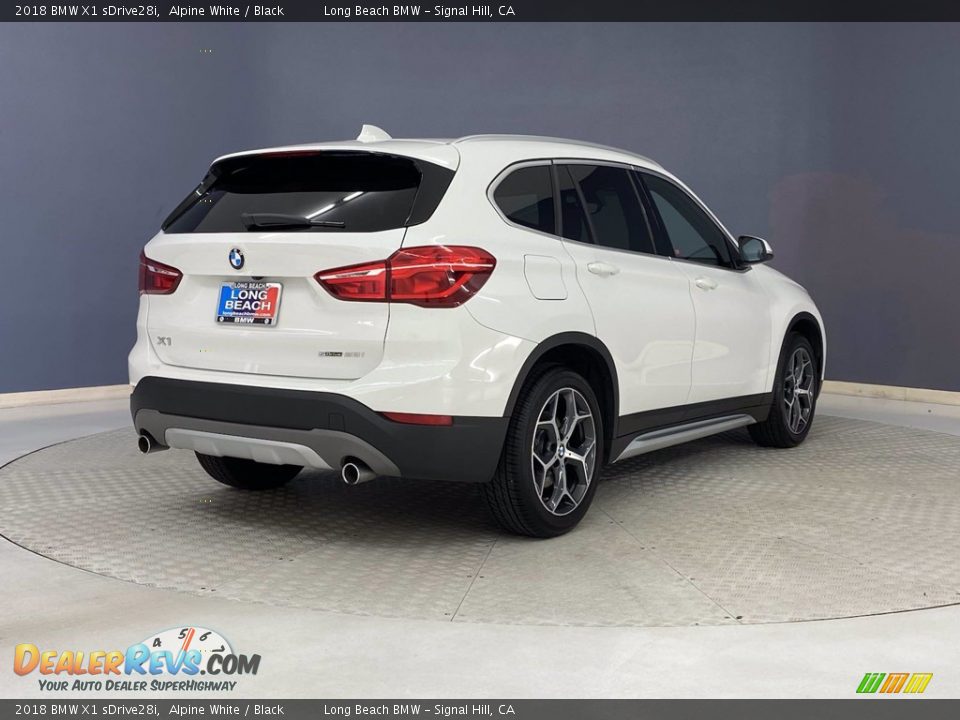 2018 BMW X1 sDrive28i Alpine White / Black Photo #6