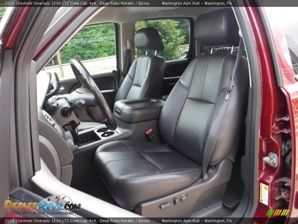 2013 Chevrolet Silverado 1500 LTZ Crew Cab 4x4 Deep Ruby Metallic / Ebony Photo #17