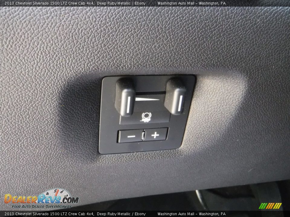 2013 Chevrolet Silverado 1500 LTZ Crew Cab 4x4 Deep Ruby Metallic / Ebony Photo #19