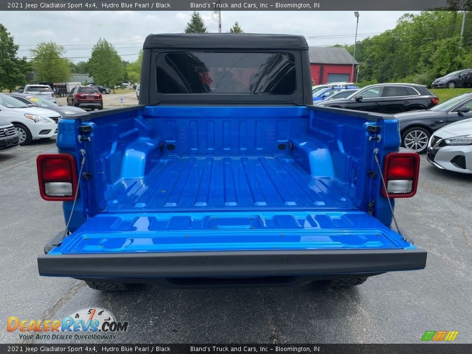 2021 Jeep Gladiator Sport 4x4 Hydro Blue Pearl / Black Photo #9