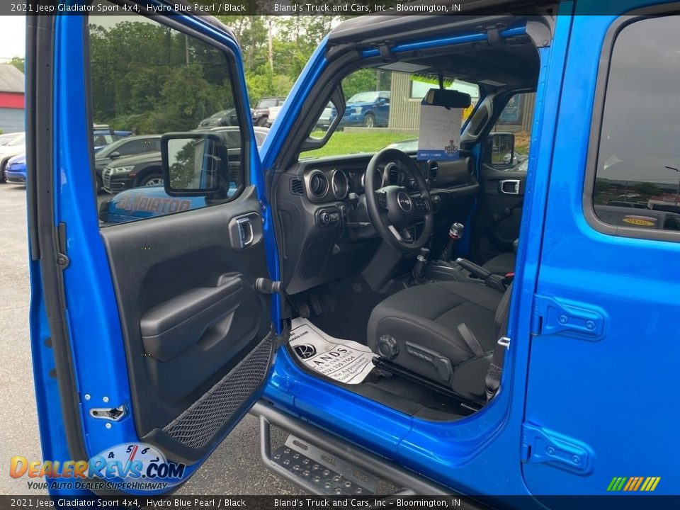 2021 Jeep Gladiator Sport 4x4 Hydro Blue Pearl / Black Photo #10