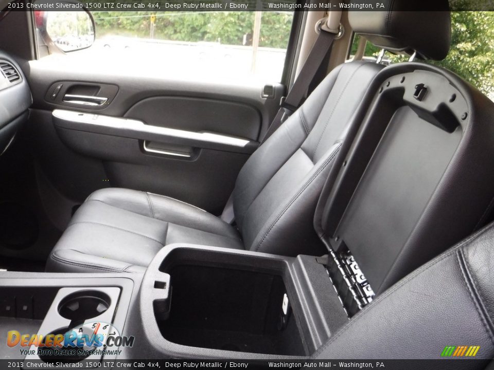 2013 Chevrolet Silverado 1500 LTZ Crew Cab 4x4 Deep Ruby Metallic / Ebony Photo #21