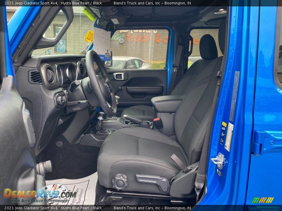 2021 Jeep Gladiator Sport 4x4 Hydro Blue Pearl / Black Photo #12