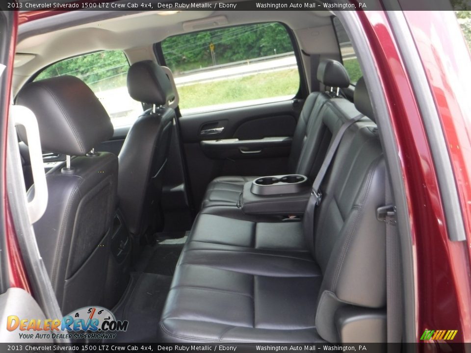 2013 Chevrolet Silverado 1500 LTZ Crew Cab 4x4 Deep Ruby Metallic / Ebony Photo #27