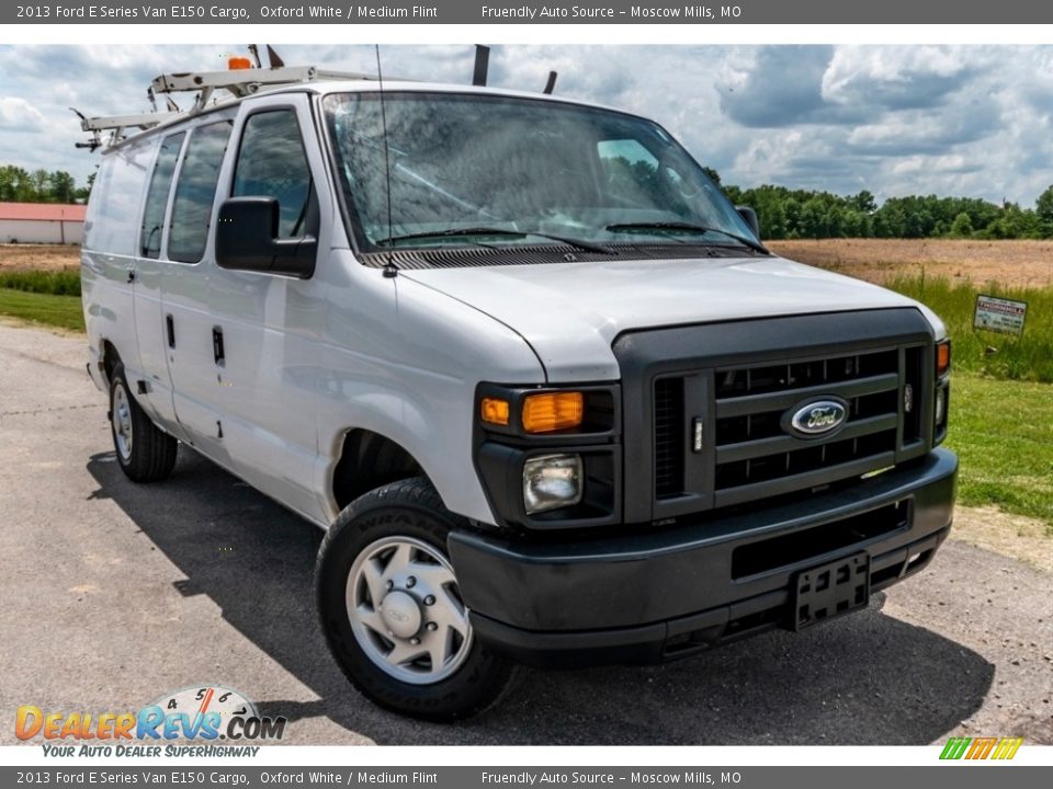 2013 Ford E Series Van E150 Cargo Oxford White / Medium Flint Photo #1