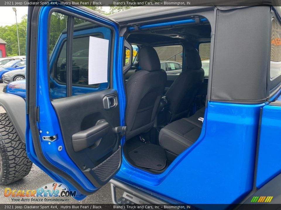 2021 Jeep Gladiator Sport 4x4 Hydro Blue Pearl / Black Photo #31