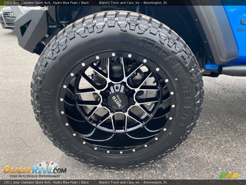 2021 Jeep Gladiator Sport 4x4 Hydro Blue Pearl / Black Photo #34
