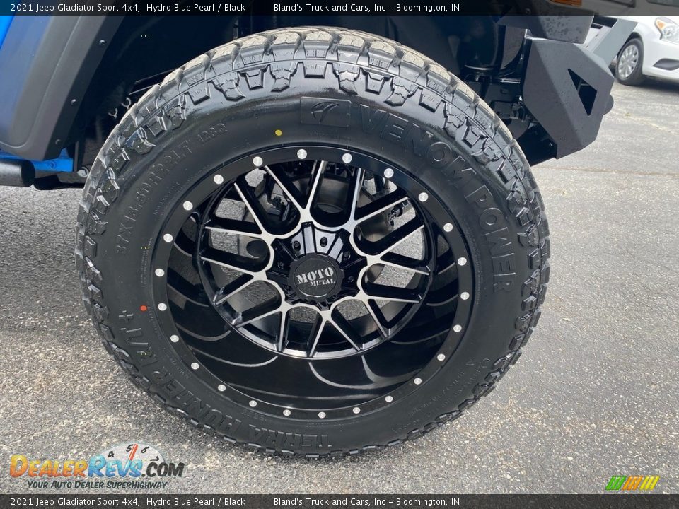 2021 Jeep Gladiator Sport 4x4 Hydro Blue Pearl / Black Photo #35