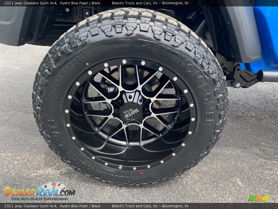 2021 Jeep Gladiator Sport 4x4 Hydro Blue Pearl / Black Photo #36