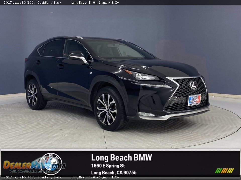 2017 Lexus NX 200t Obsidian / Black Photo #1