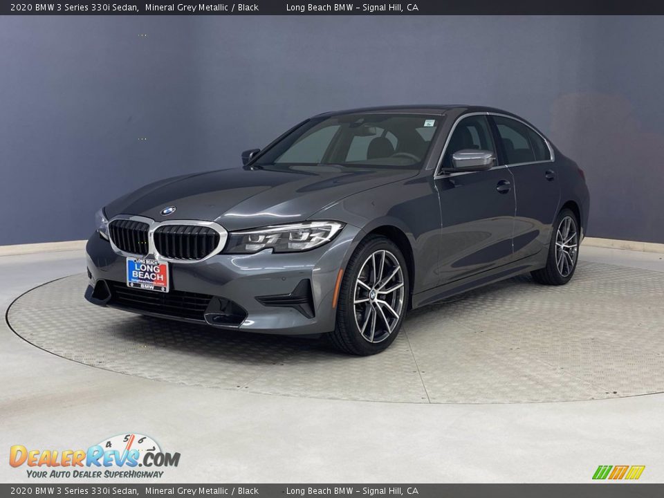 2020 BMW 3 Series 330i Sedan Mineral Grey Metallic / Black Photo #3