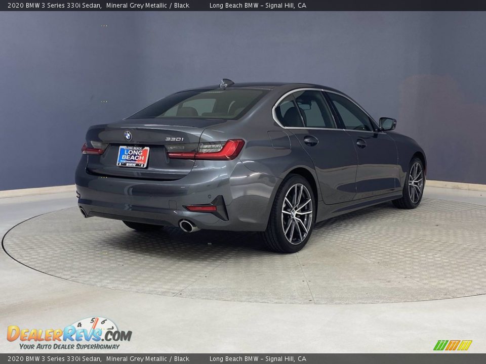 2020 BMW 3 Series 330i Sedan Mineral Grey Metallic / Black Photo #5